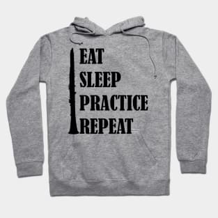 Eat Sleep Practice Repeat: Oboe Hoodie